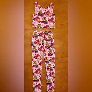 Lola + The Boys Pink Roller Skate Set